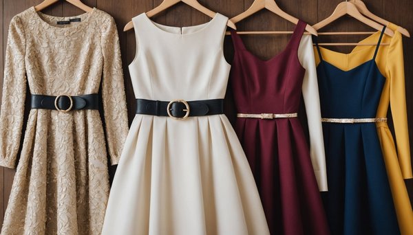Stylisez vos robes avec la ceinture parfaite pour chaque occasion